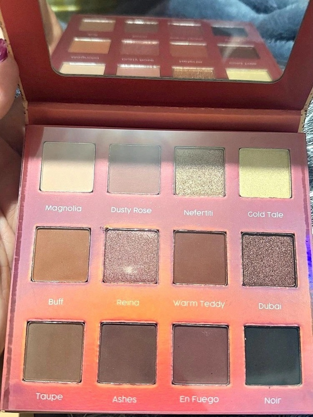 Farmasi Glam Up Eyeshadow Palette, 12-Pan Multicolor